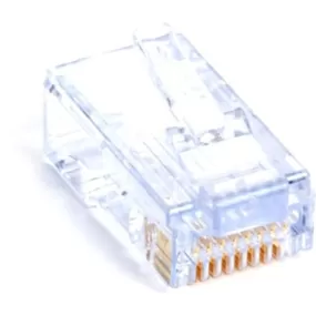 100PK CAT5e Plug Unshield