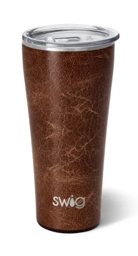 32oz Tumbler- Leather