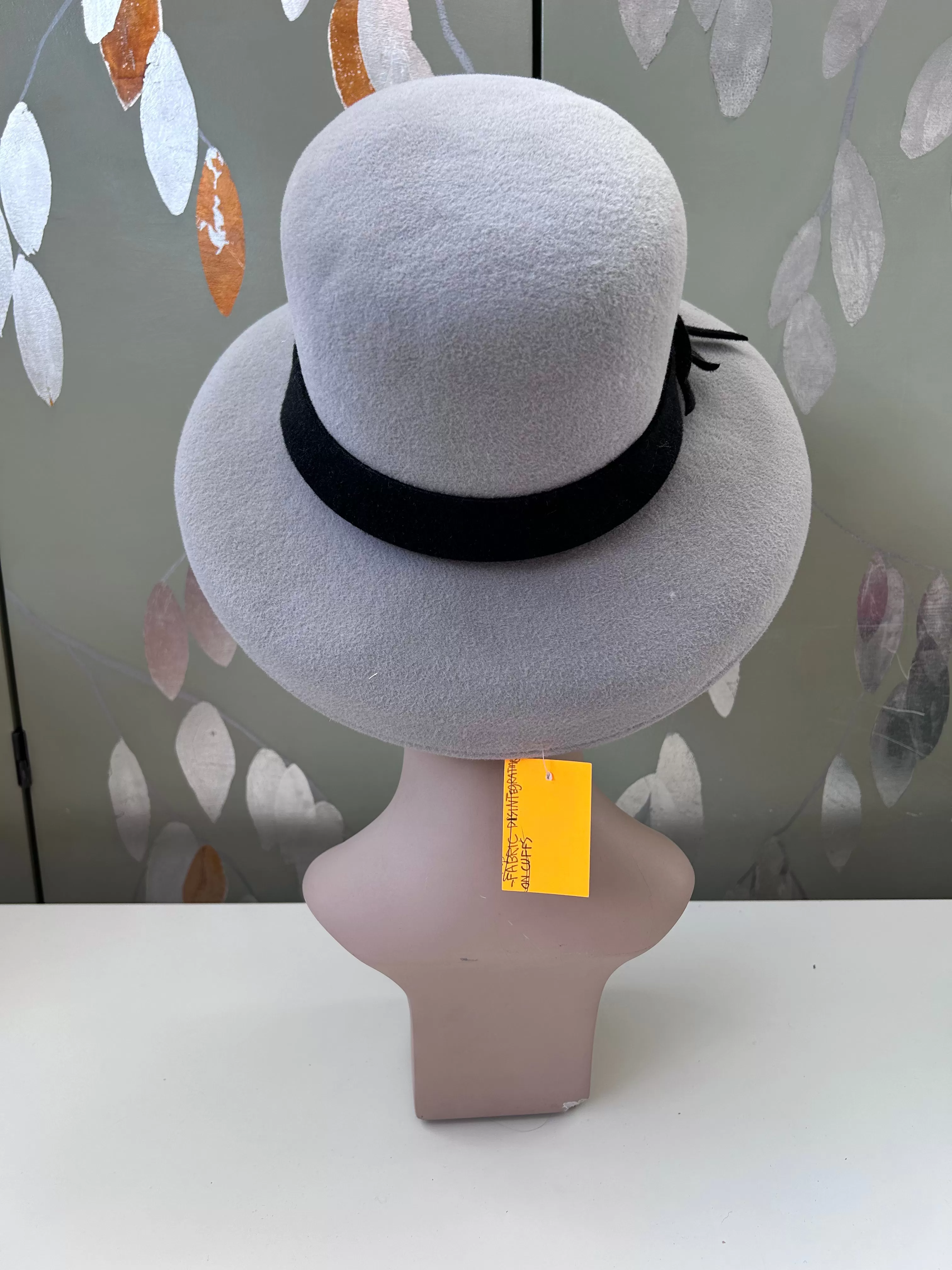 80s Grey Felt Frank Oliver Hat