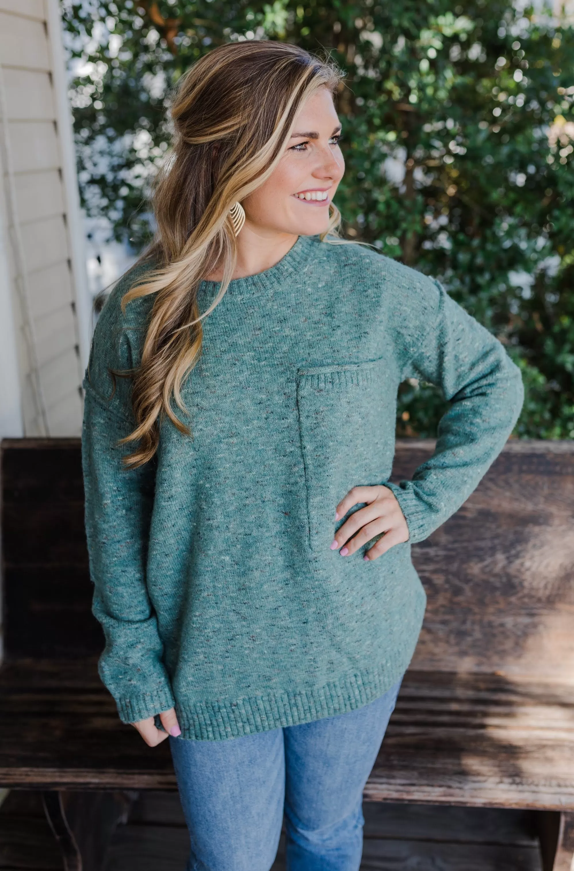 Addison Front Pocket Sweater