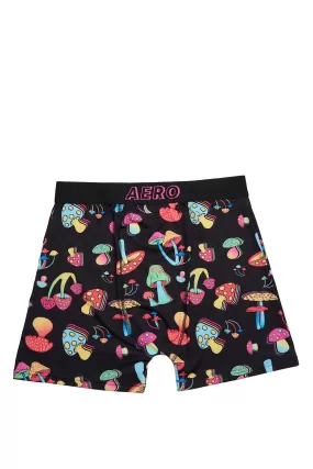 AERO Bright Mushrooms Printed Boxer Briefs