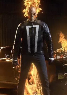 Agents of Shield Robbie Reyes Style Leather Jacket