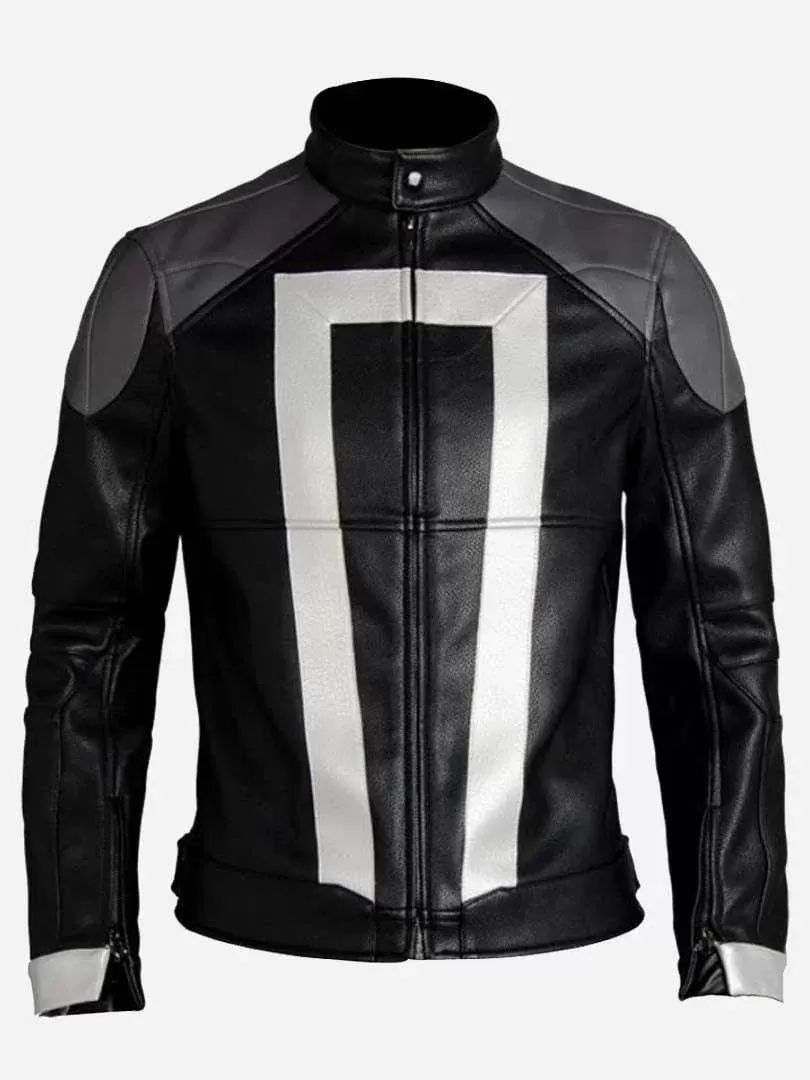 Agents of Shield Robbie Reyes Style Leather Jacket