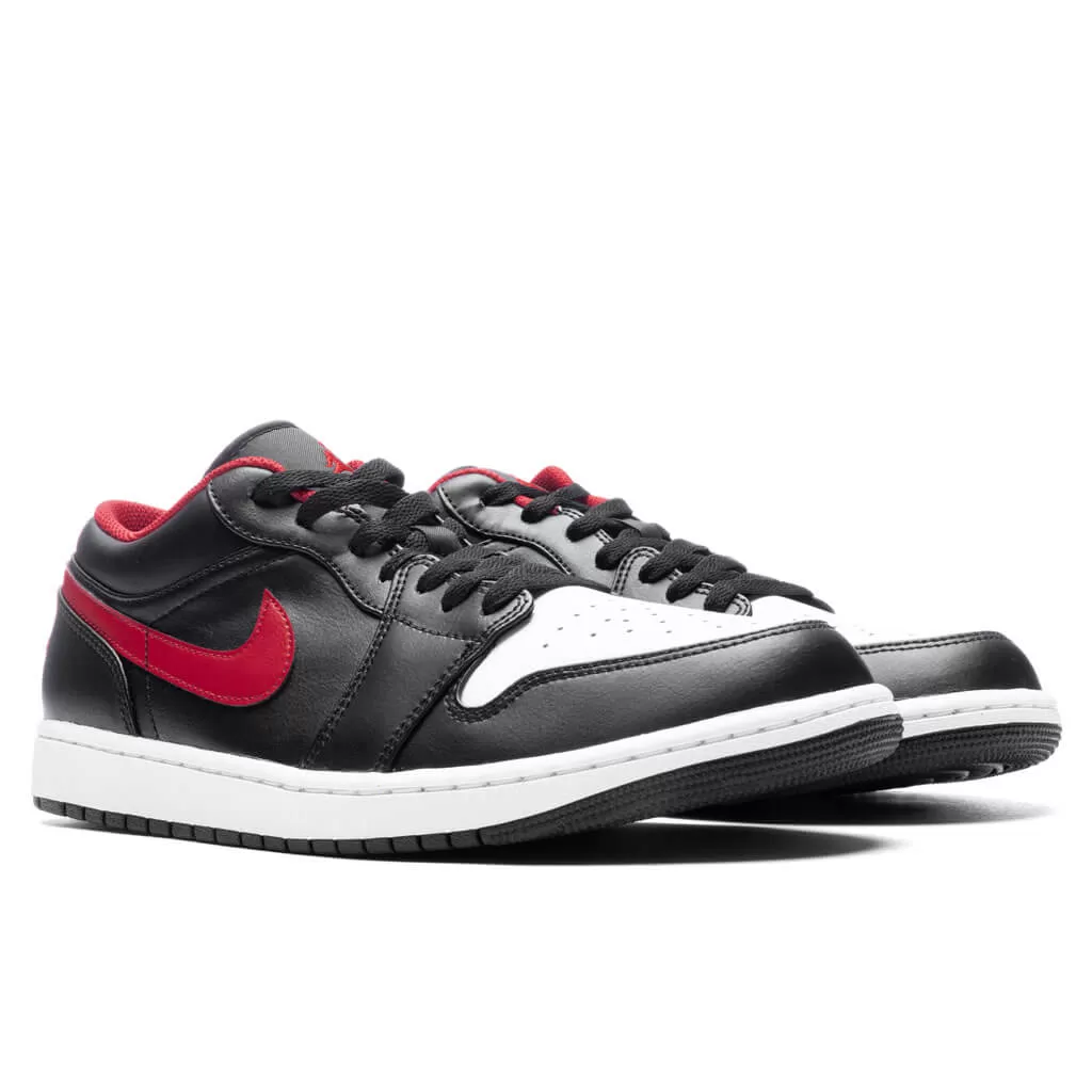 Air Jordan 1 Low - Black/Fire Red/White