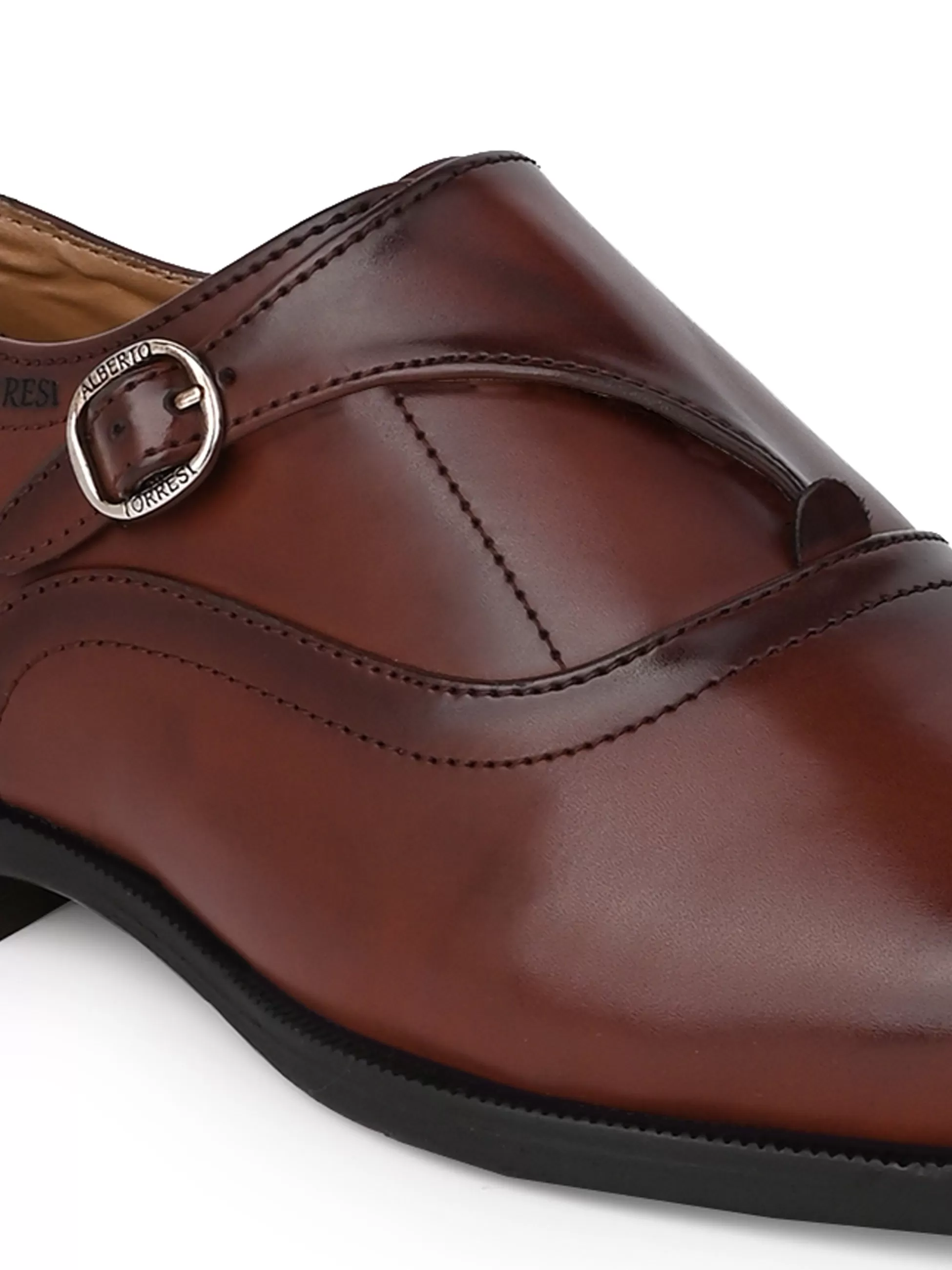 Alberto Torresi Dark Brown Slipon formal Shoes