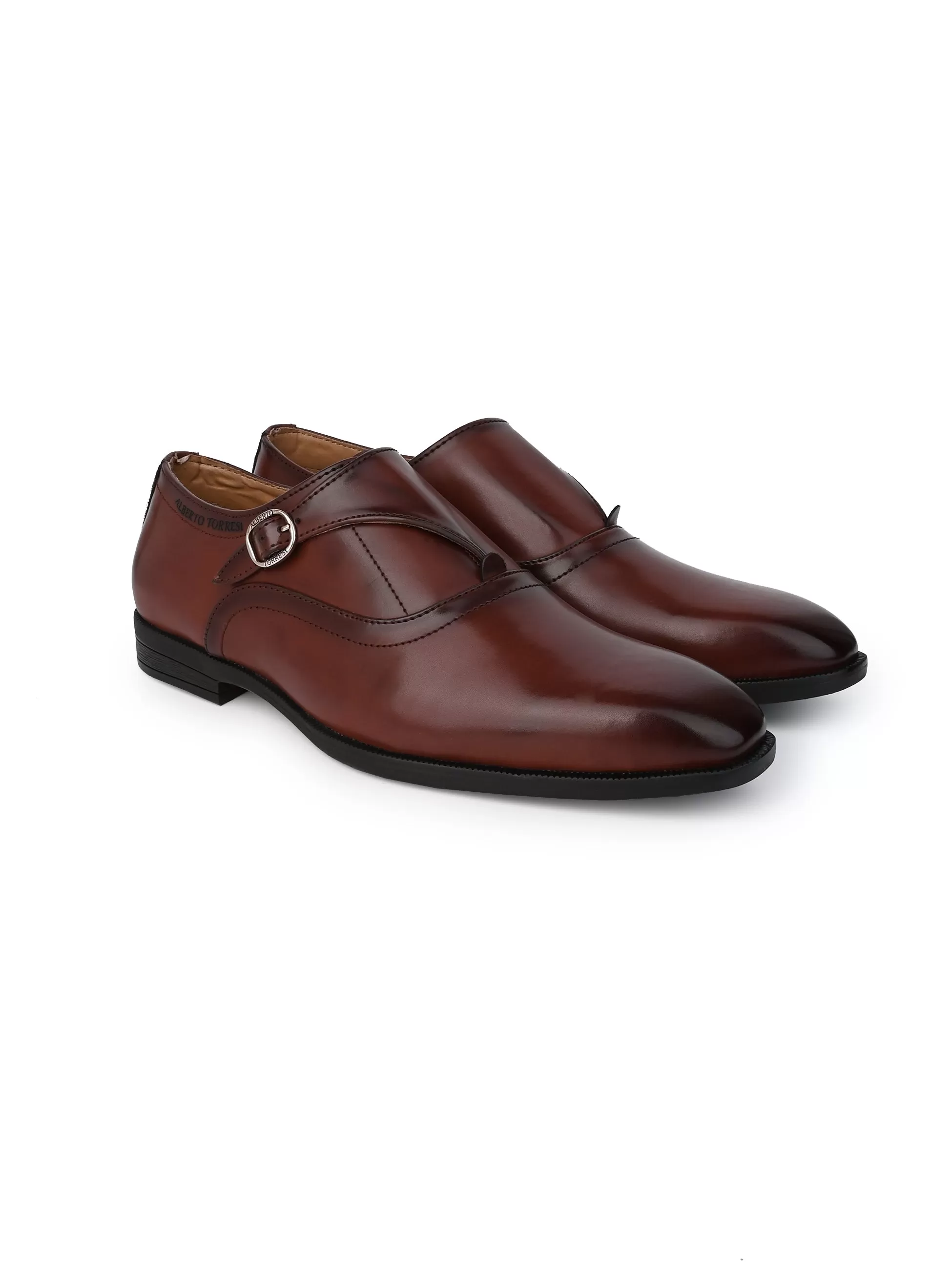 Alberto Torresi Dark Brown Slipon formal Shoes