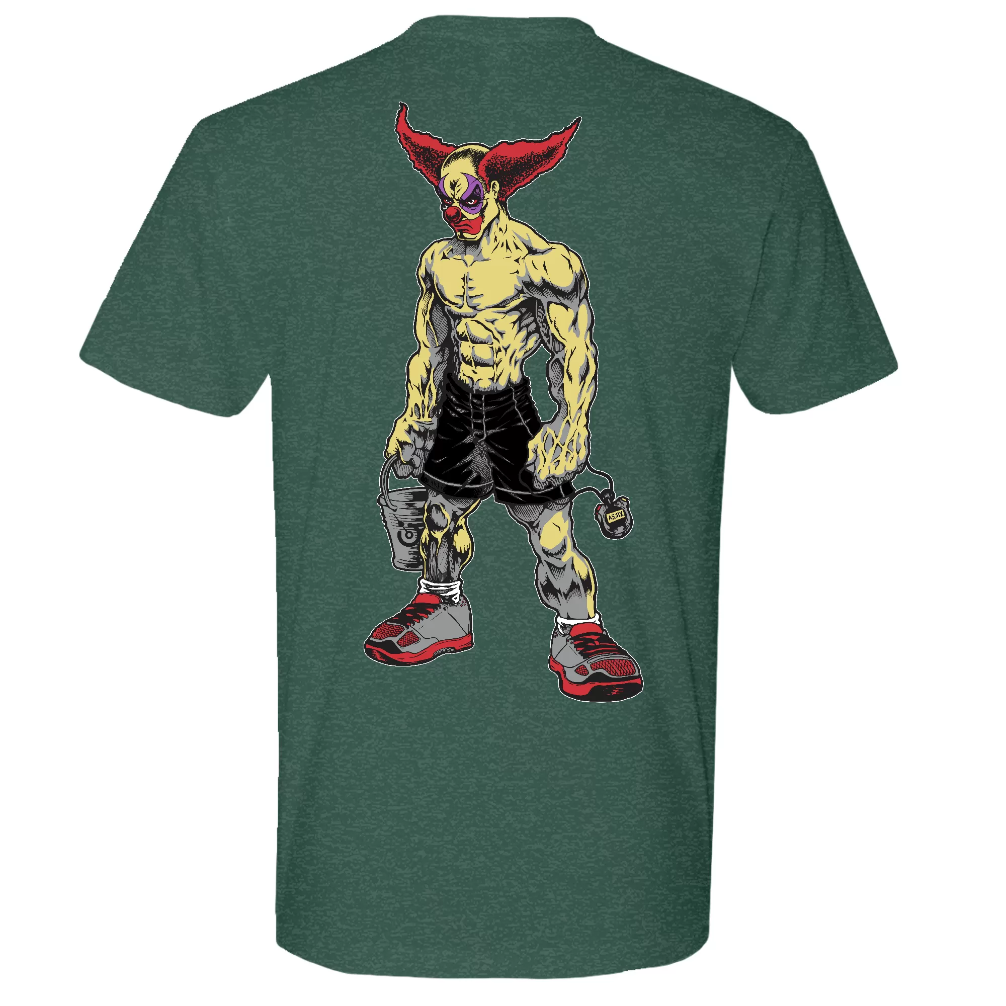 All Kine CrossFit Pukie The Clown Mens - T-Shirt