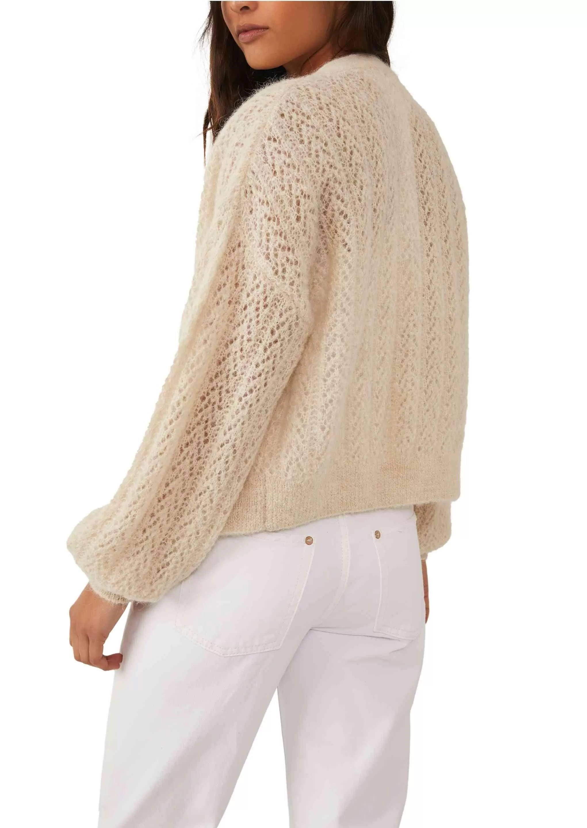 Amelia Cardigan in Oatmeal Heather