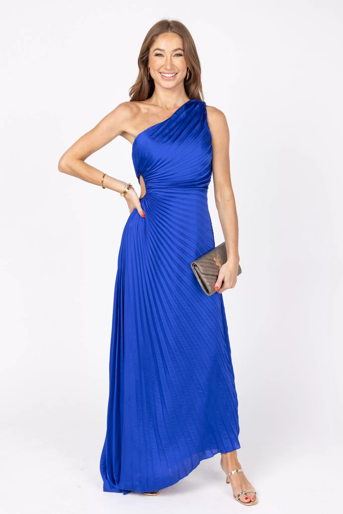 Angela Dress- Blue