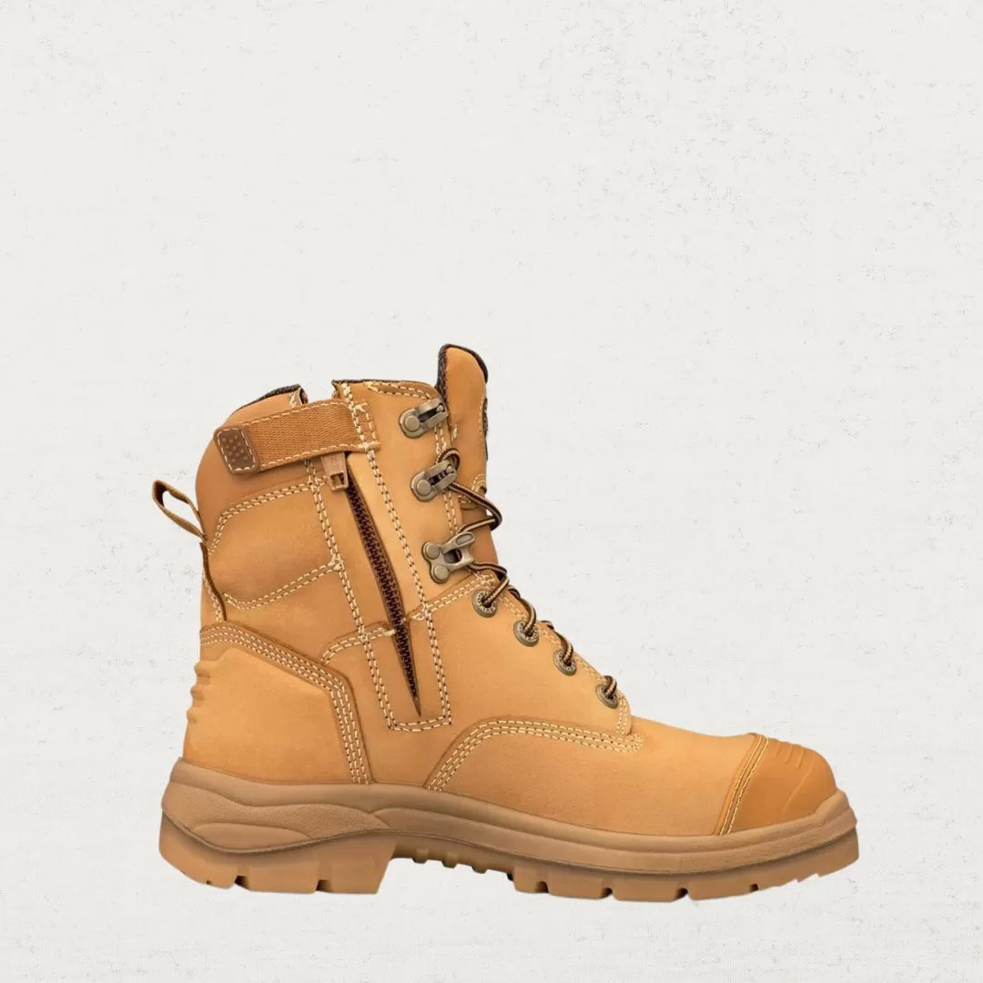 AT's Wheat Toe Guard Zip up Boot