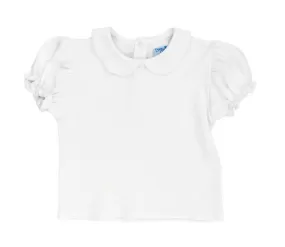 Bailey Boys White Knit, Girls SS Piped Blouse