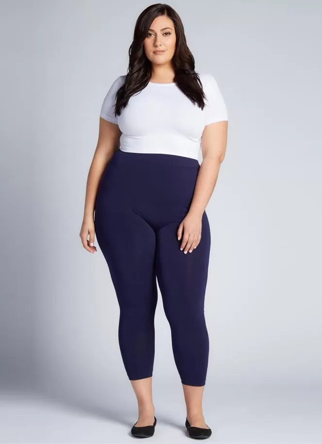 Bamboo Curvy 3/4 Leggings