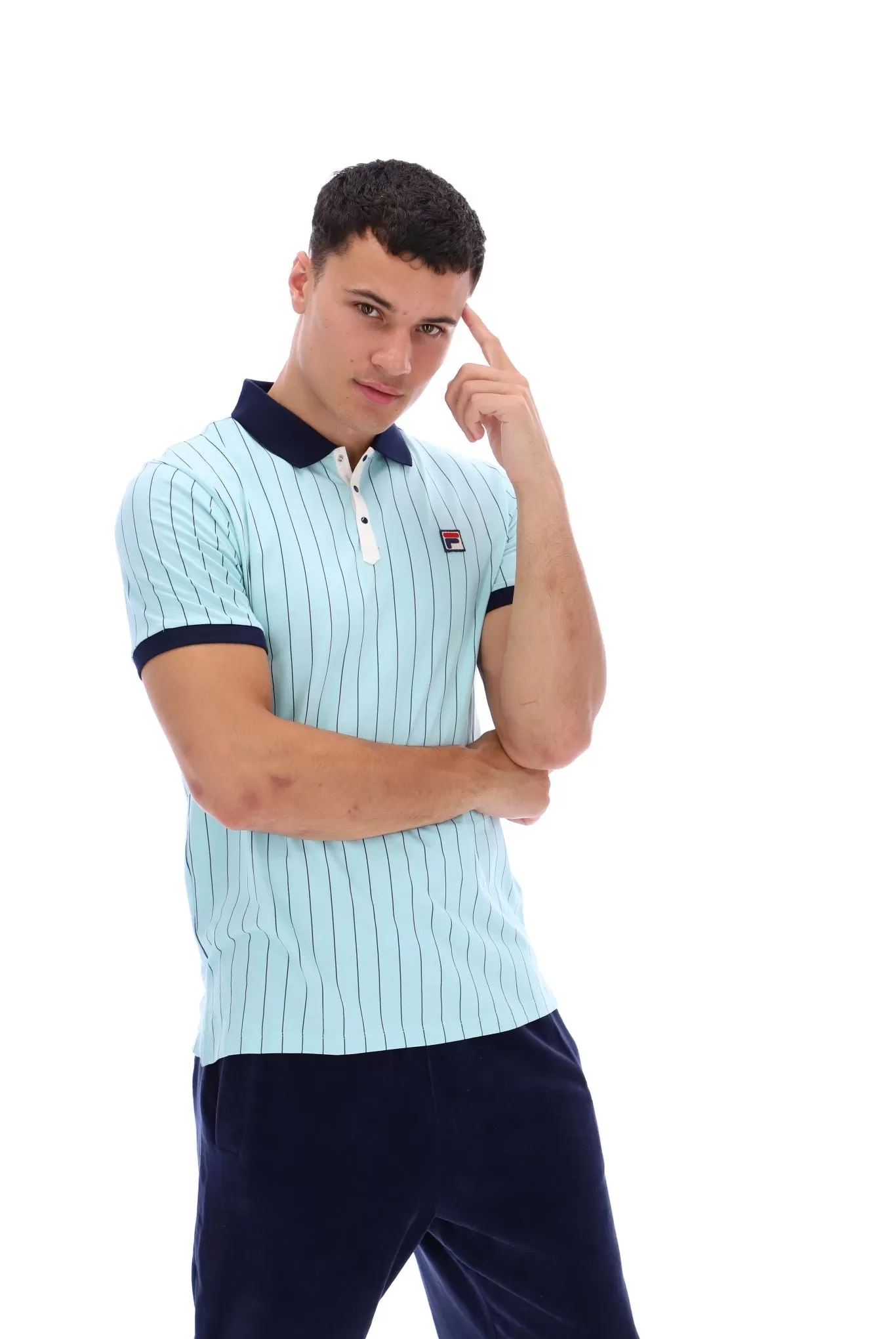 BB1 Classic Vintage Striped Polo