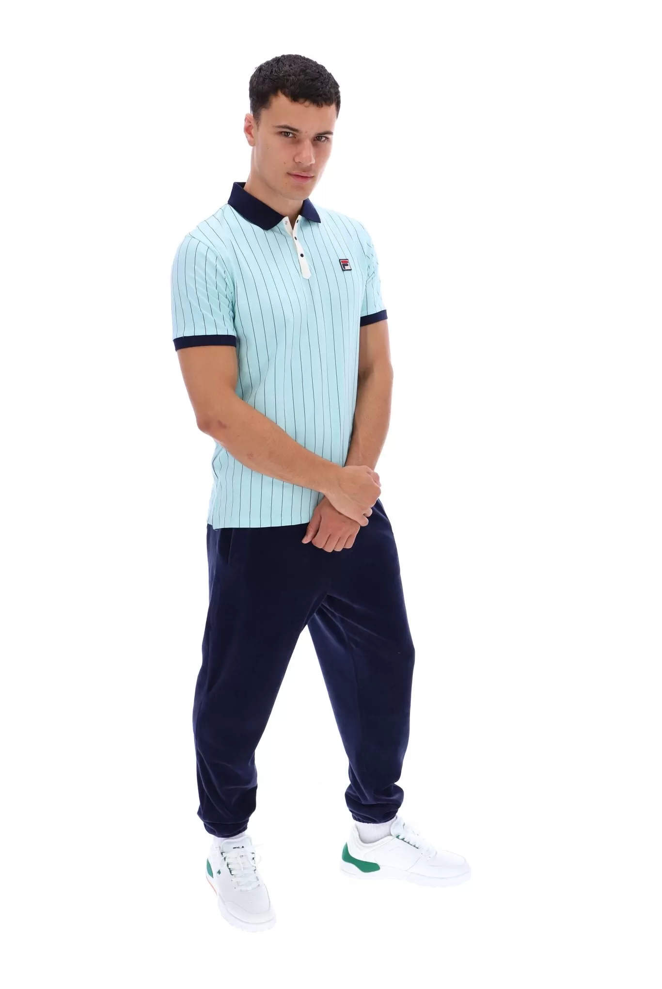 BB1 Classic Vintage Striped Polo