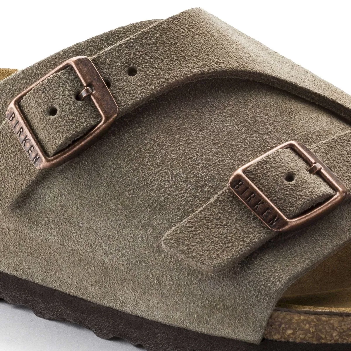 Birkenstock Men's Zurich Taupe Suede