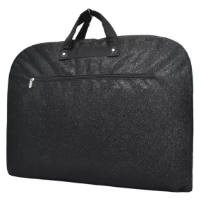 Black Glitter NGIL Garment Bags