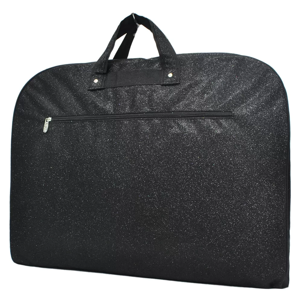 Black Glitter NGIL Garment Bags