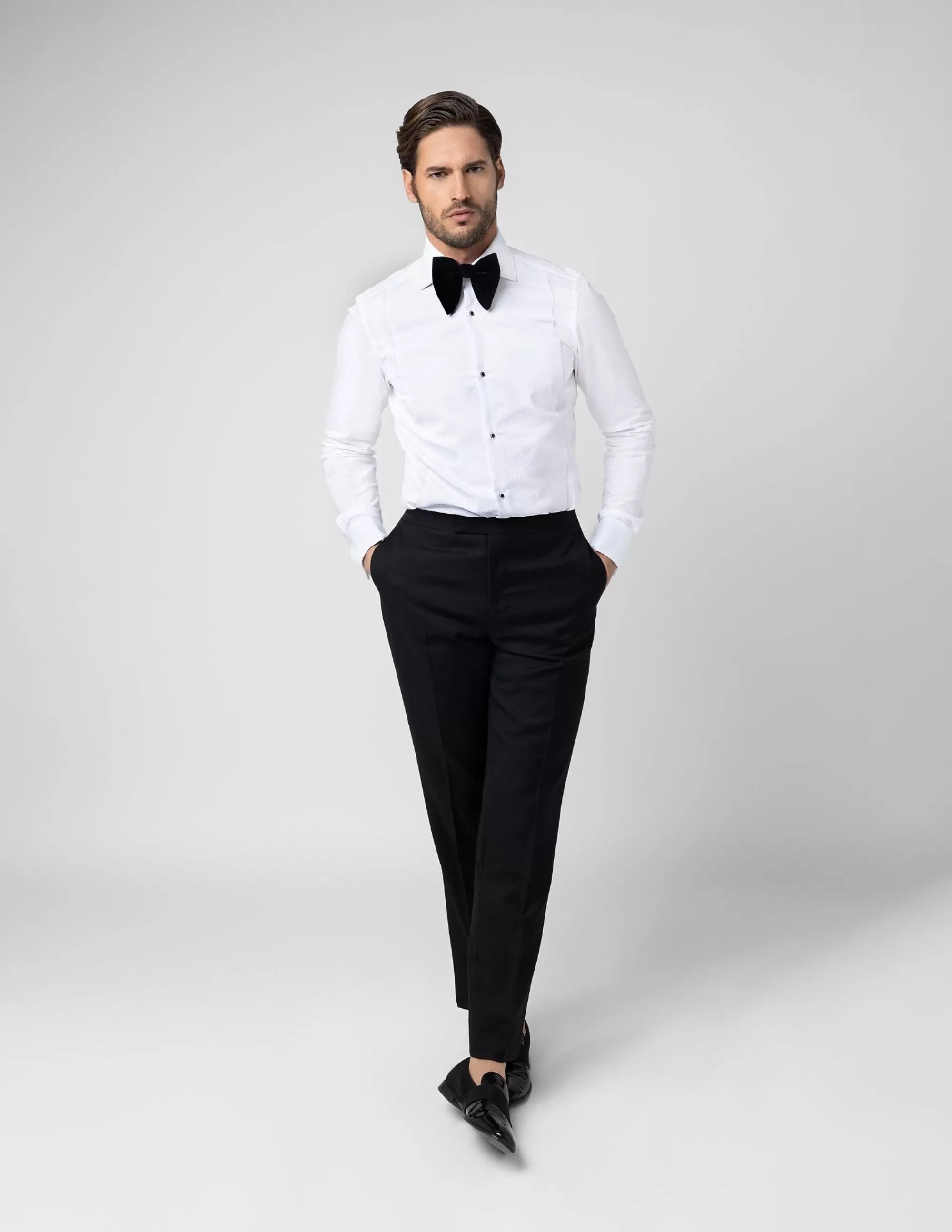 Black Tuxedo Trousers