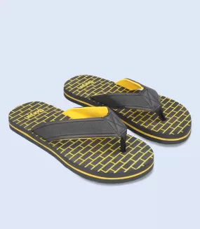 BM5566-BLACK-Men Flip flop