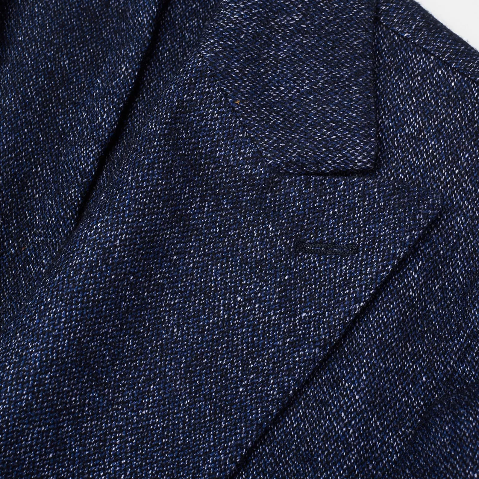 BOGLIOLI "K.Jacket" Blue Wool-Silk-Linen-Cashmere Unlined DB Jacket EU 50 NEW US 40