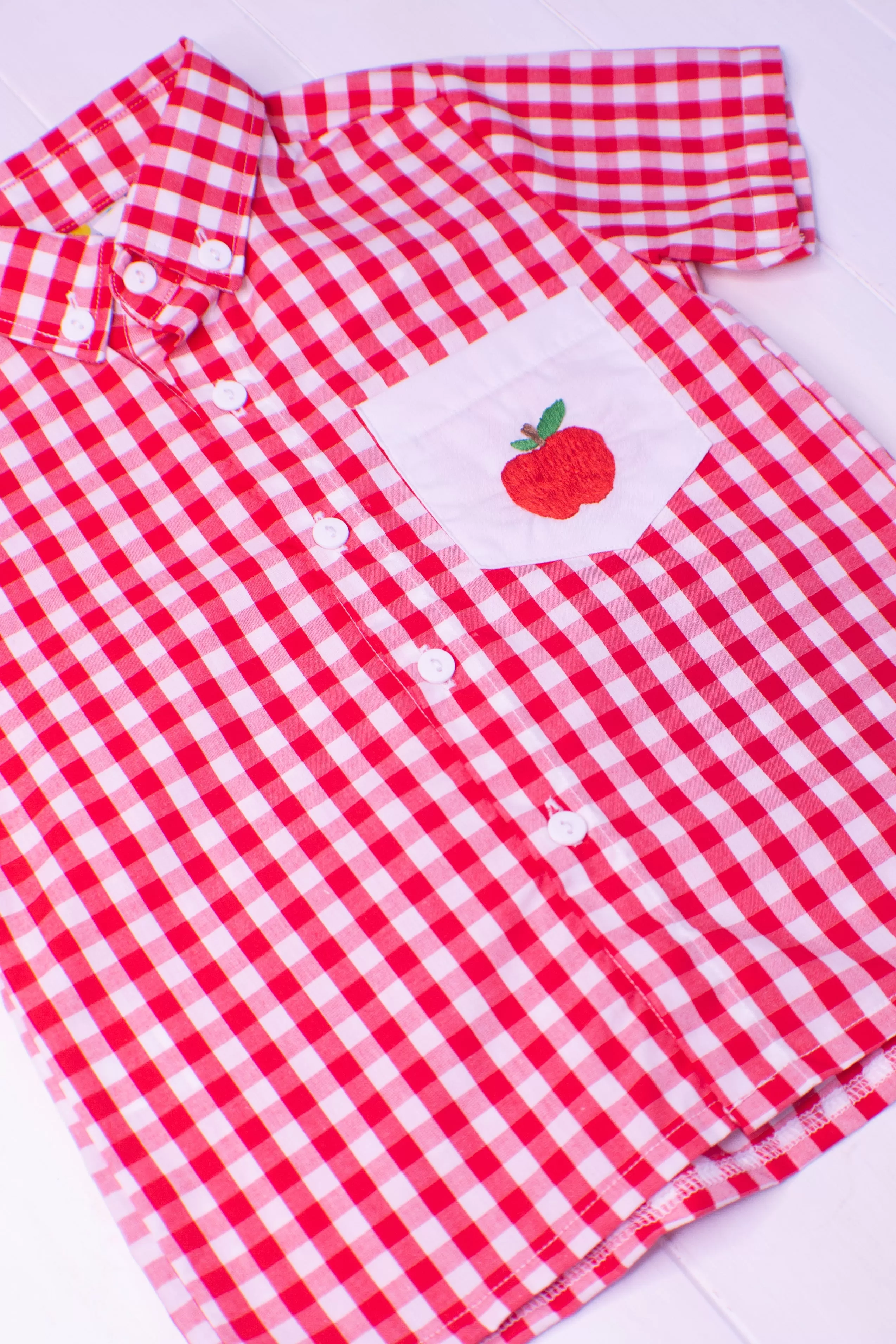 Boys Apple Shirt Only