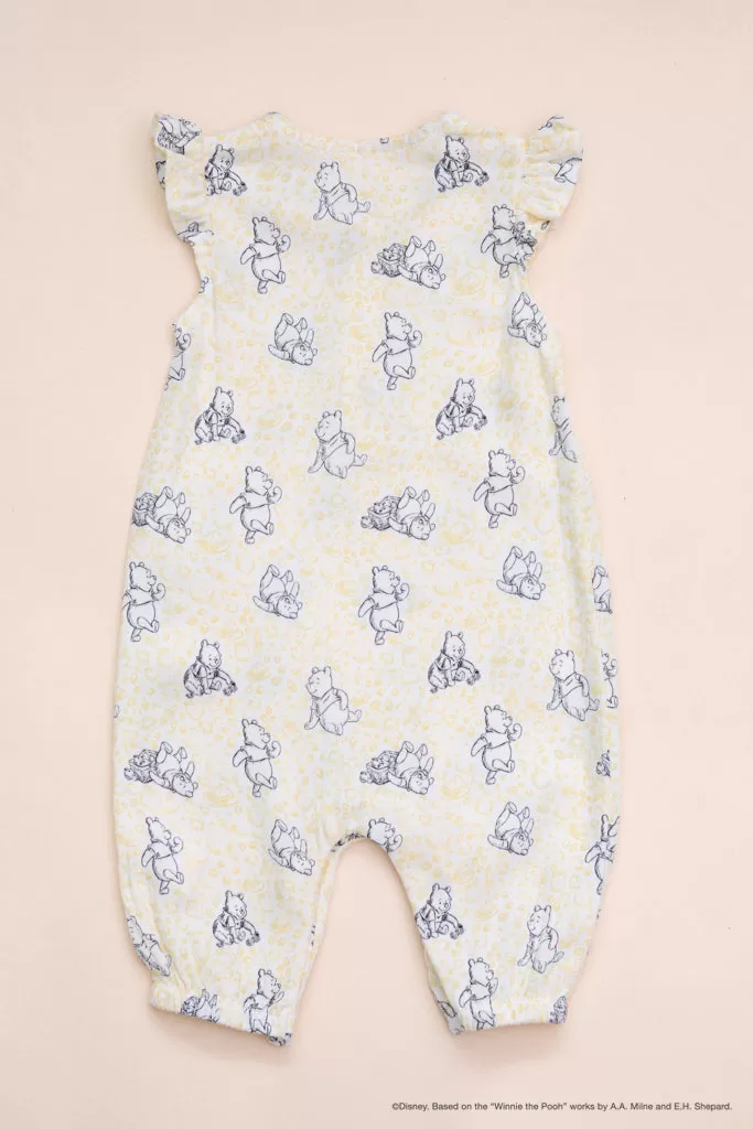 Caitlyn Romper - Yellow Hunny Pooh