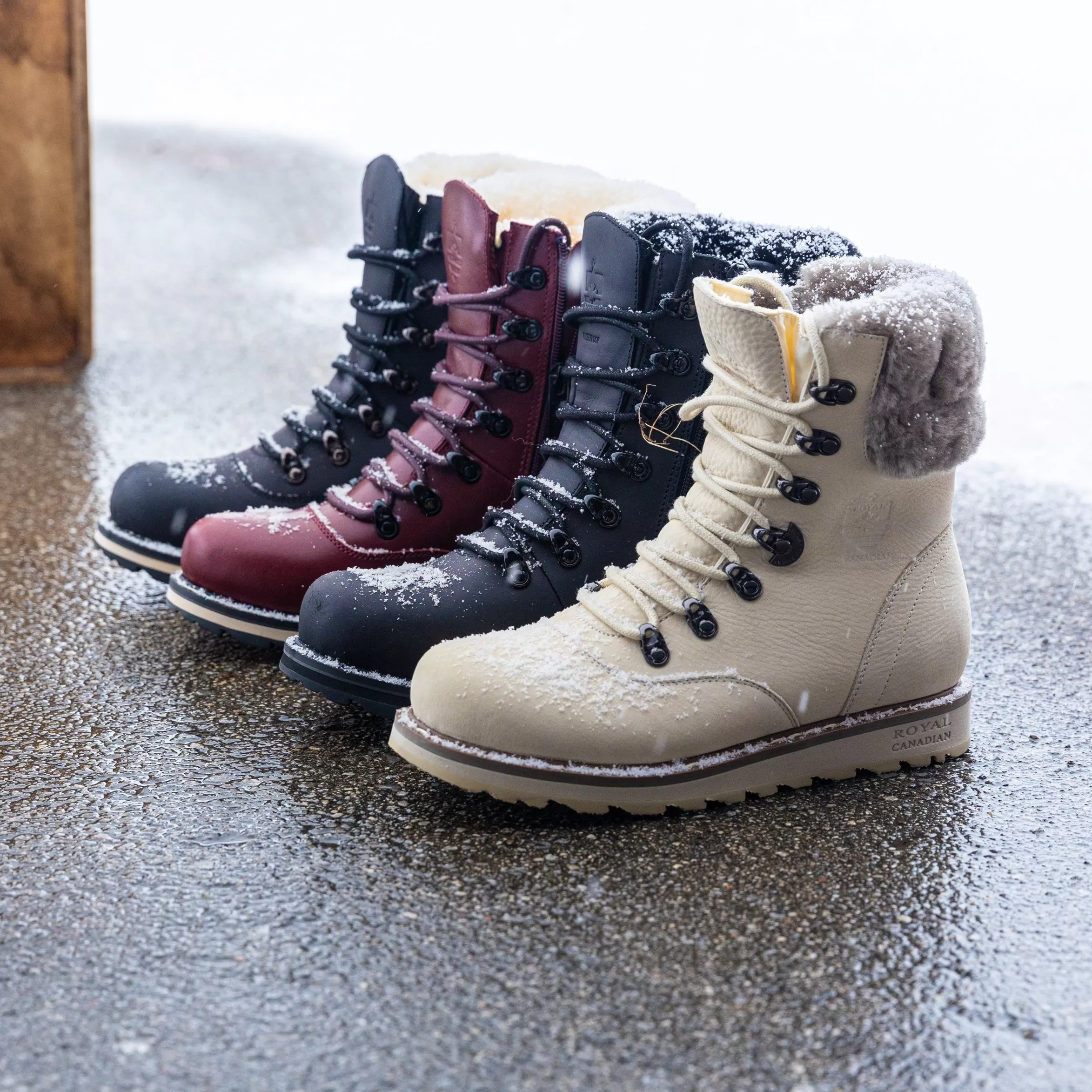 CAMBRIDGE | Women's Winter Boot Black Lager