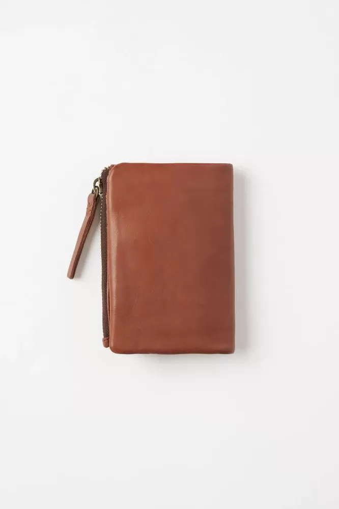 Capri Wallet Small - Cognac