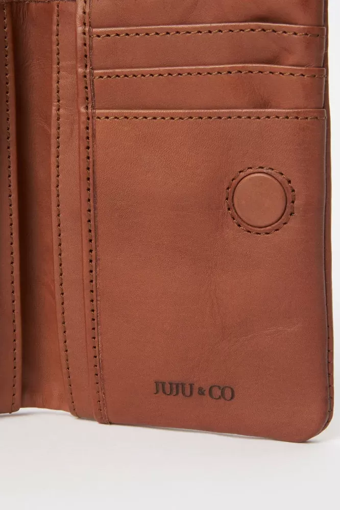 Capri Wallet Small - Cognac