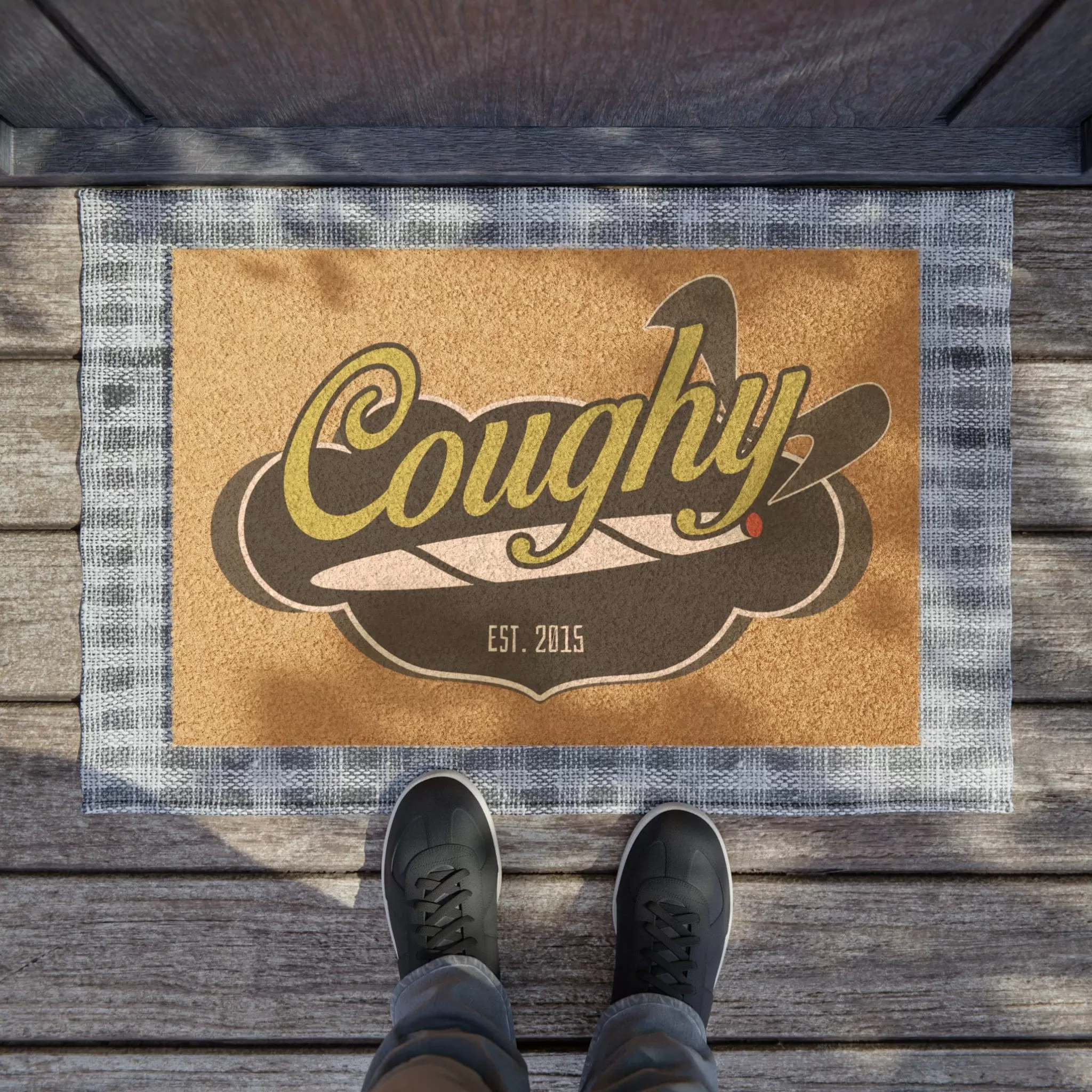 Coughy J Doormat