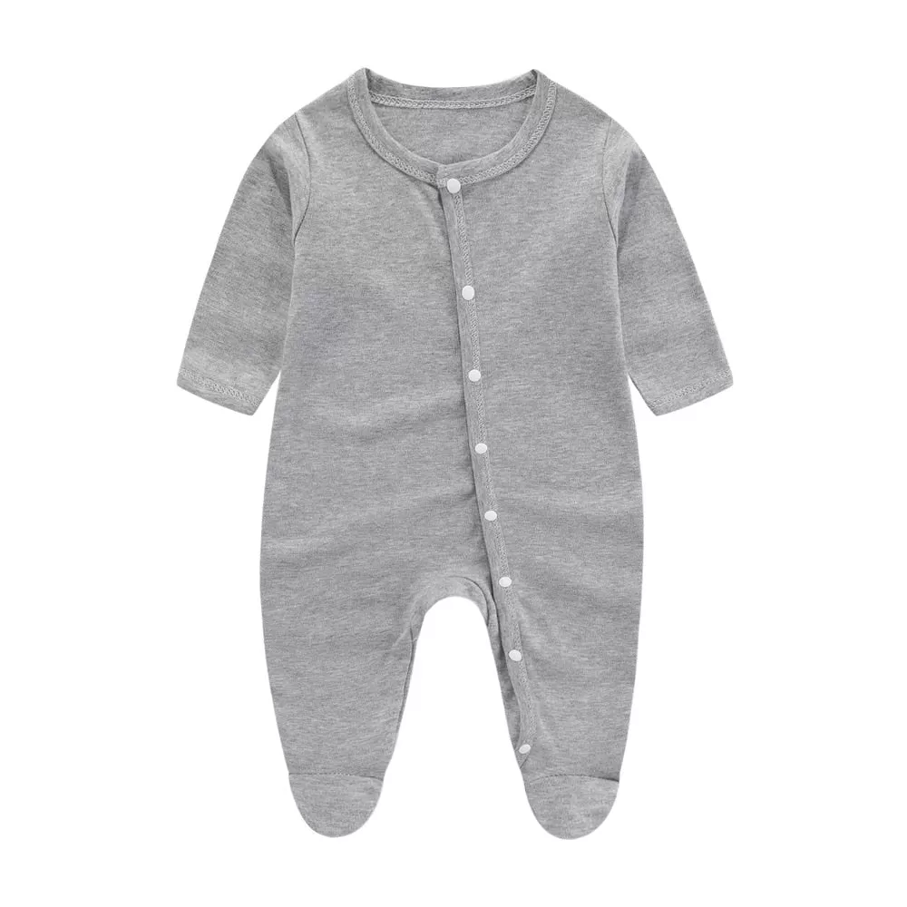 Cozy Muslin Baby Rompers