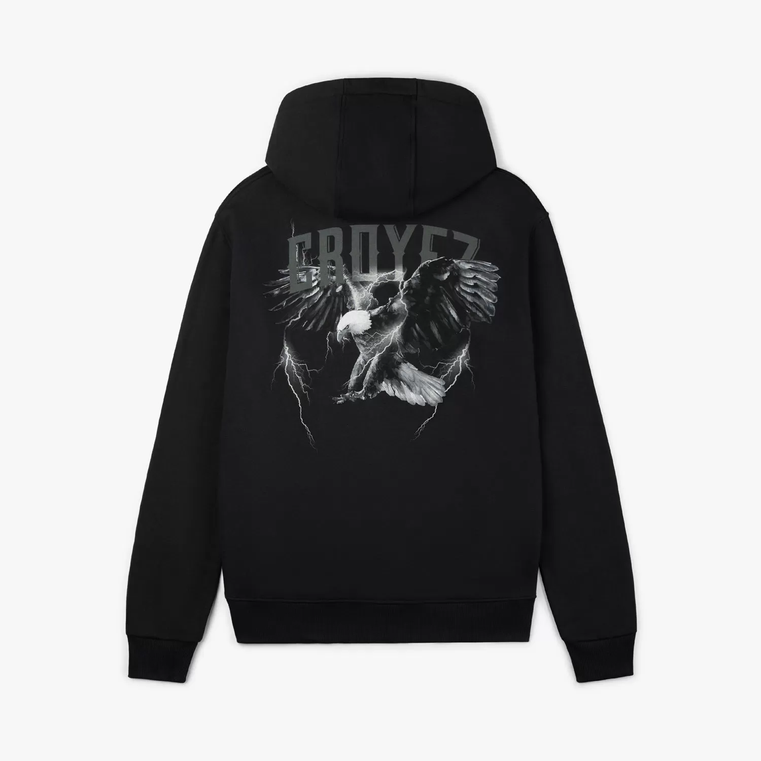 CROYEZ LIGHTNING EAGLE HOODIE - BLACK/LIGHT ARMY