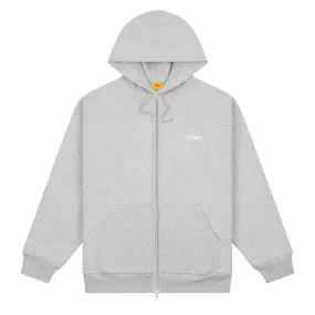 Cursive Zip Hoodie