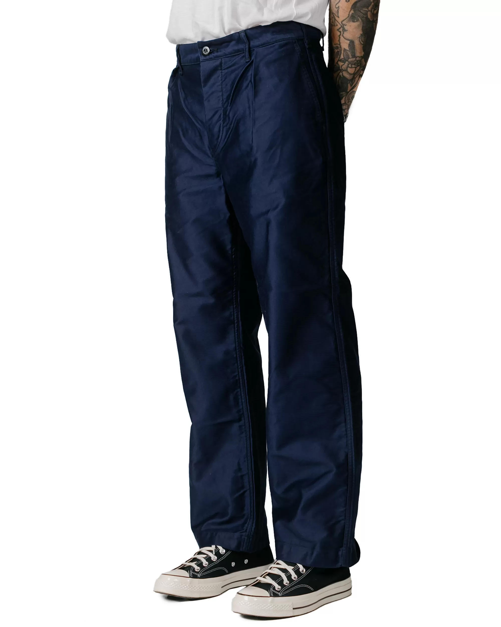 Danton Moleskin Work Pant Blue