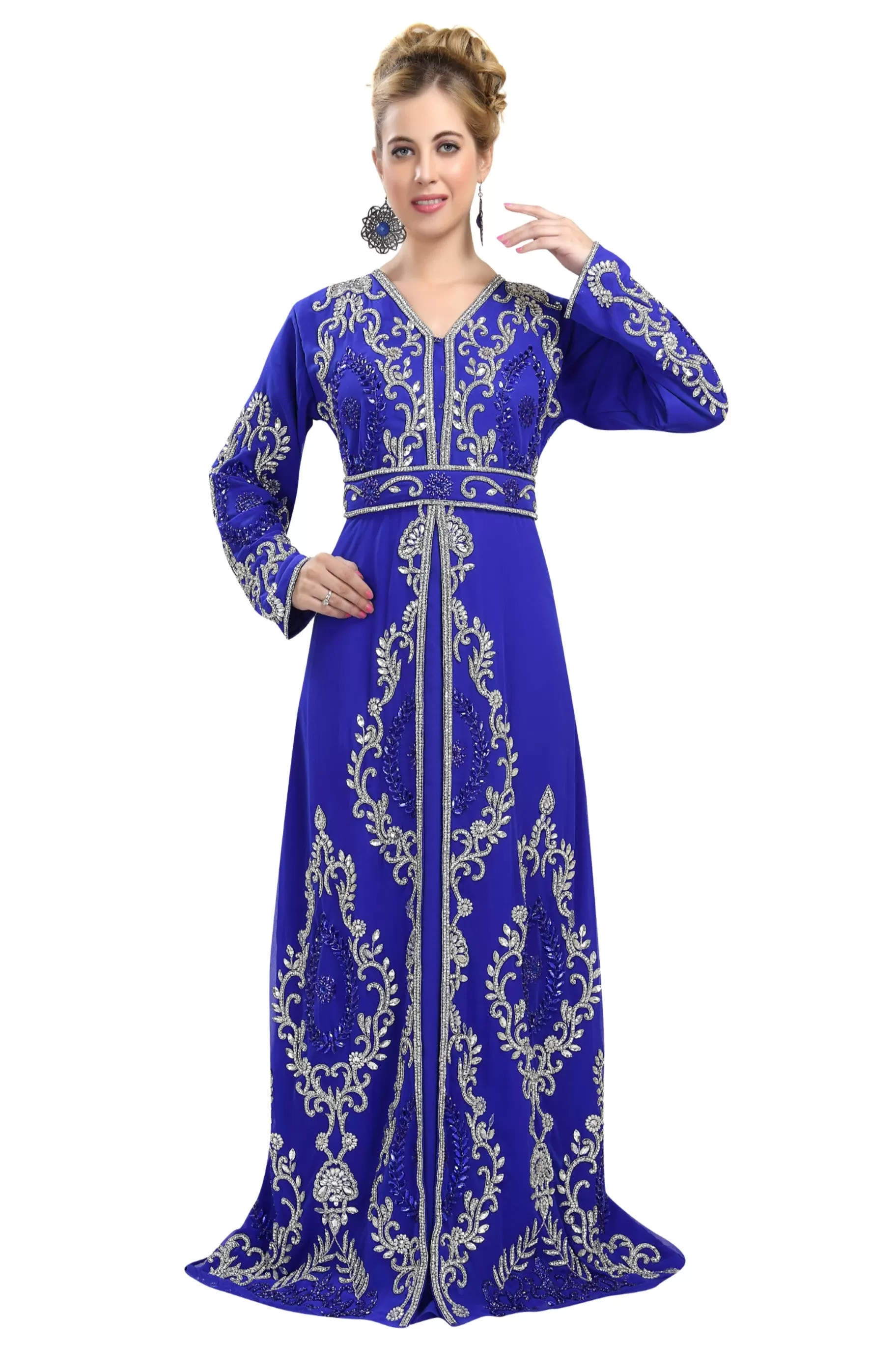 Dubai Kaftan Moroccan Takchita