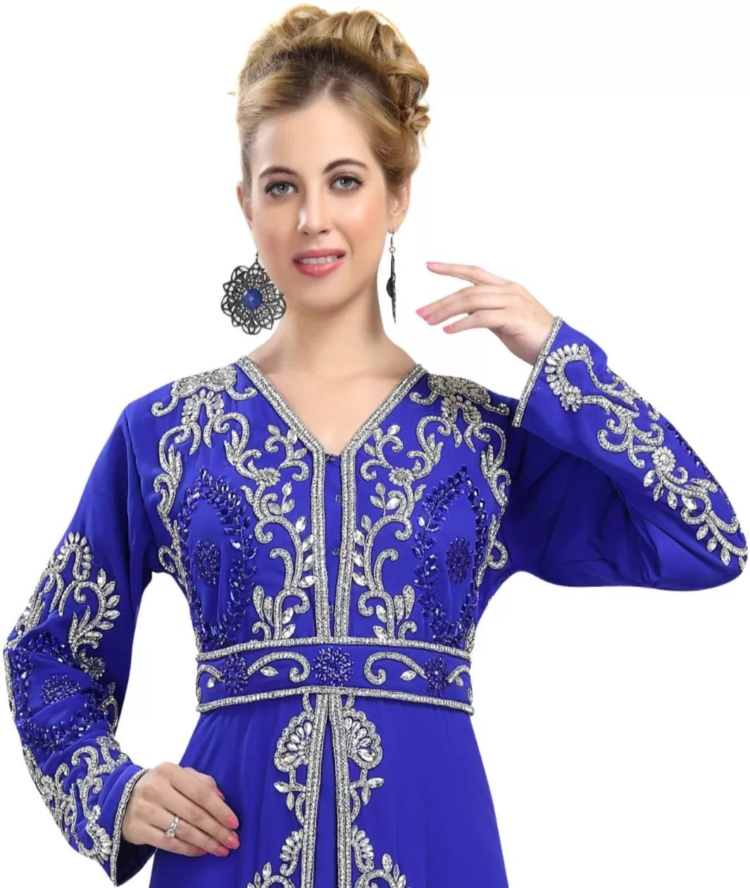 Dubai Kaftan Moroccan Takchita