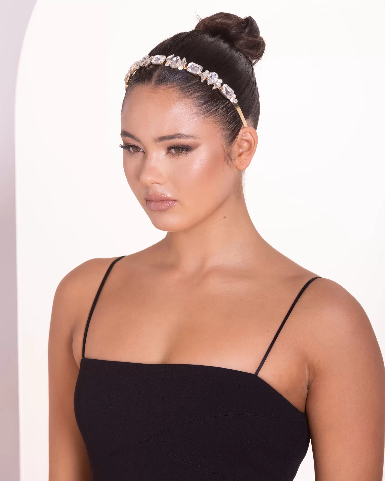 Emma Diamante Stone Headband