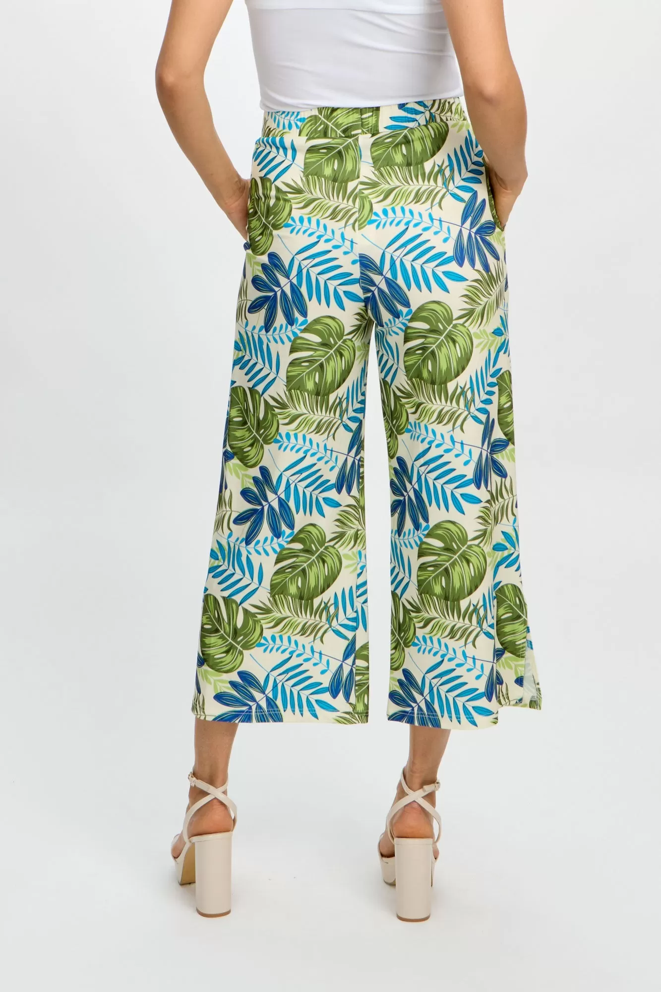 Emproved Wide Leg Pant | Costa Rica Palm