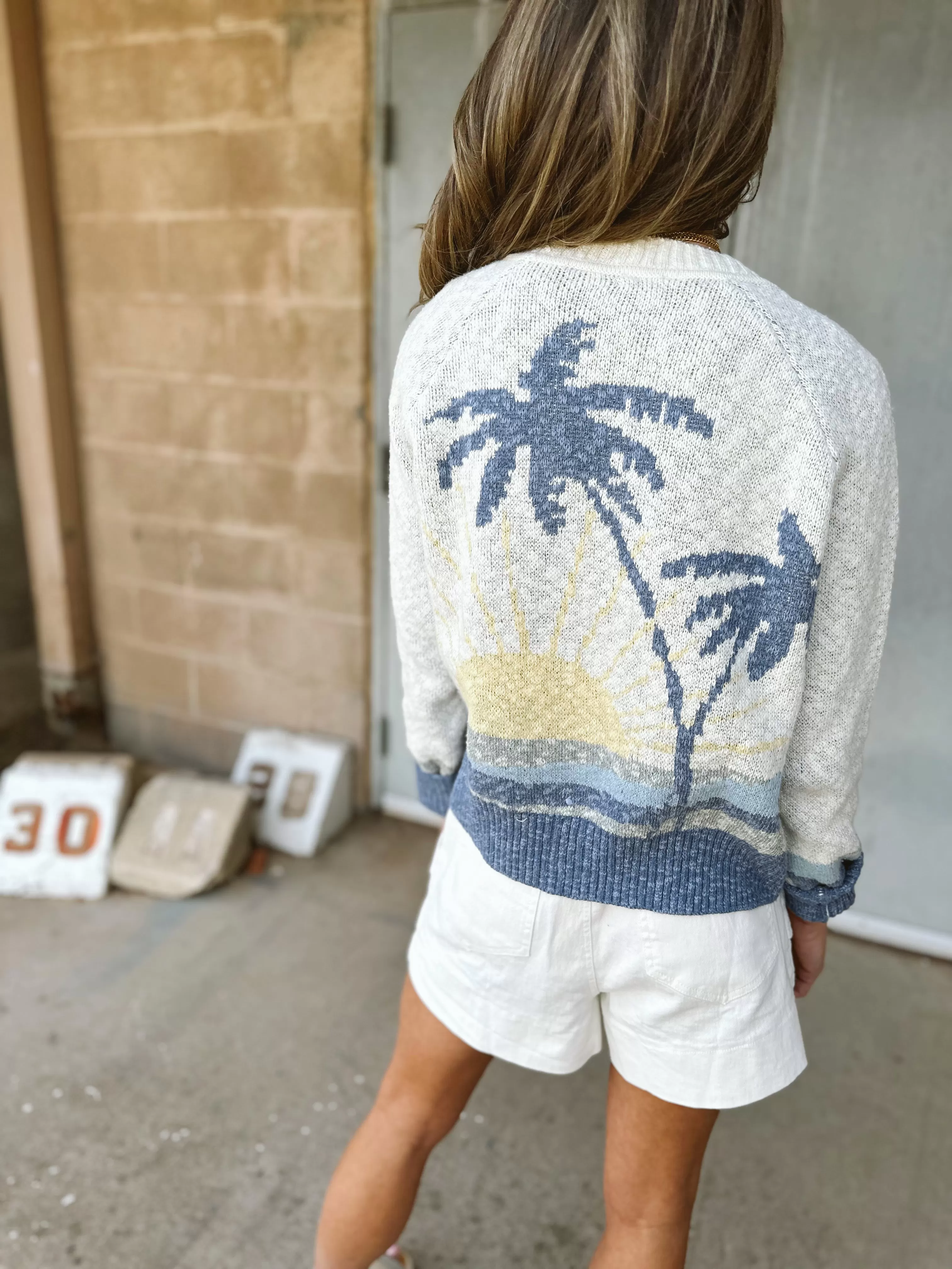 Faherty Island Time Cardigan | Coastal Capri