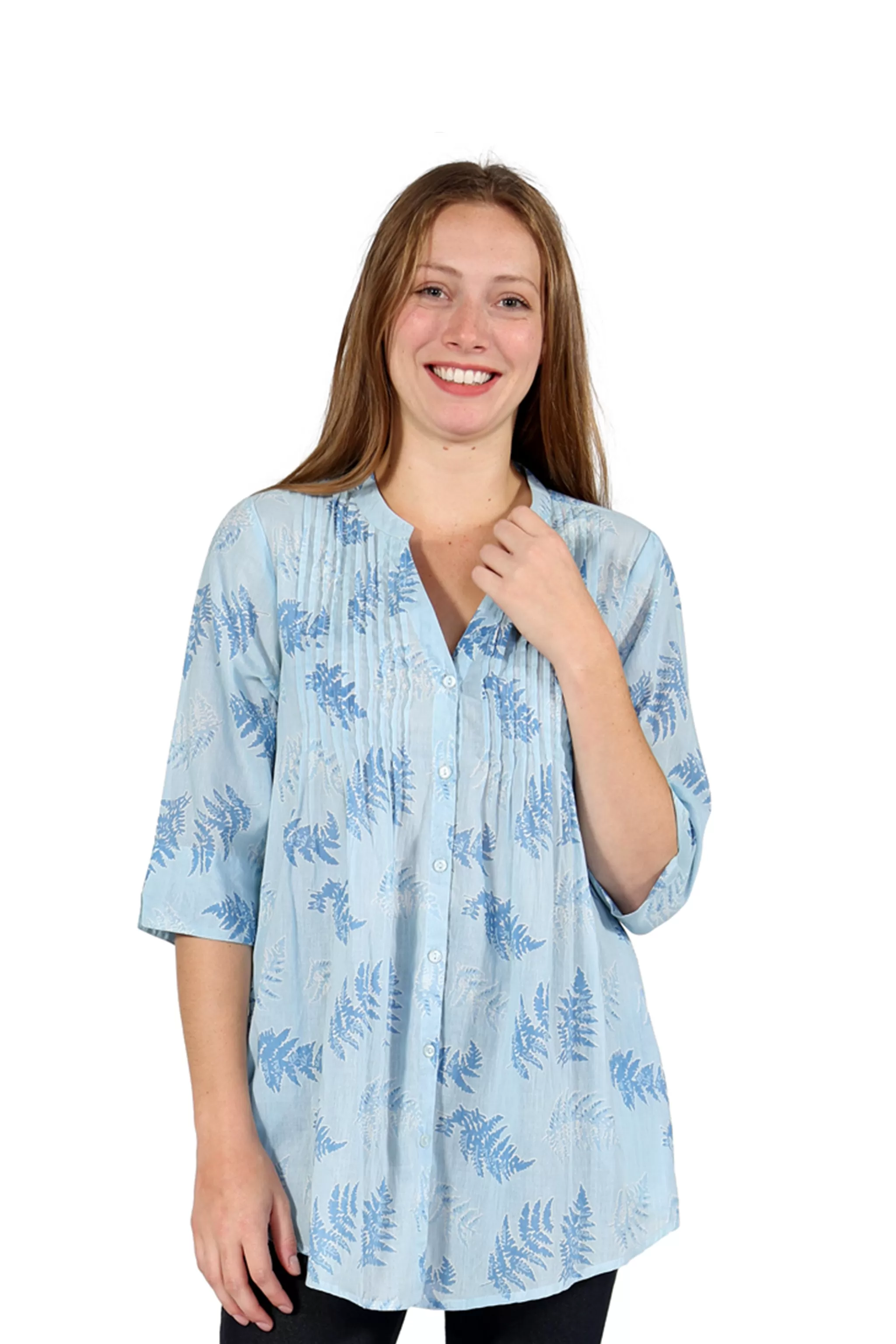 Fern Print Release Print Tunic