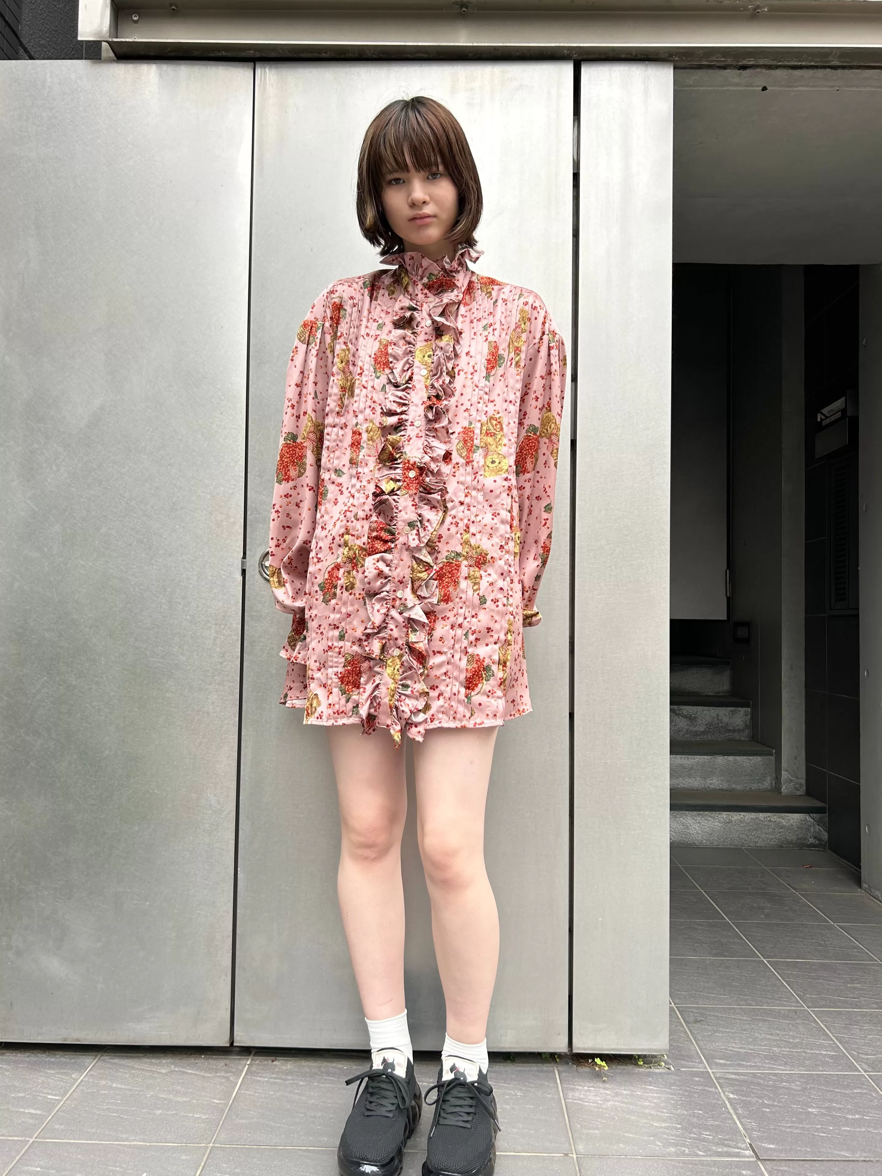 Frill Blouse / Pink / MIKIOSAKABE × PINK HOUSE