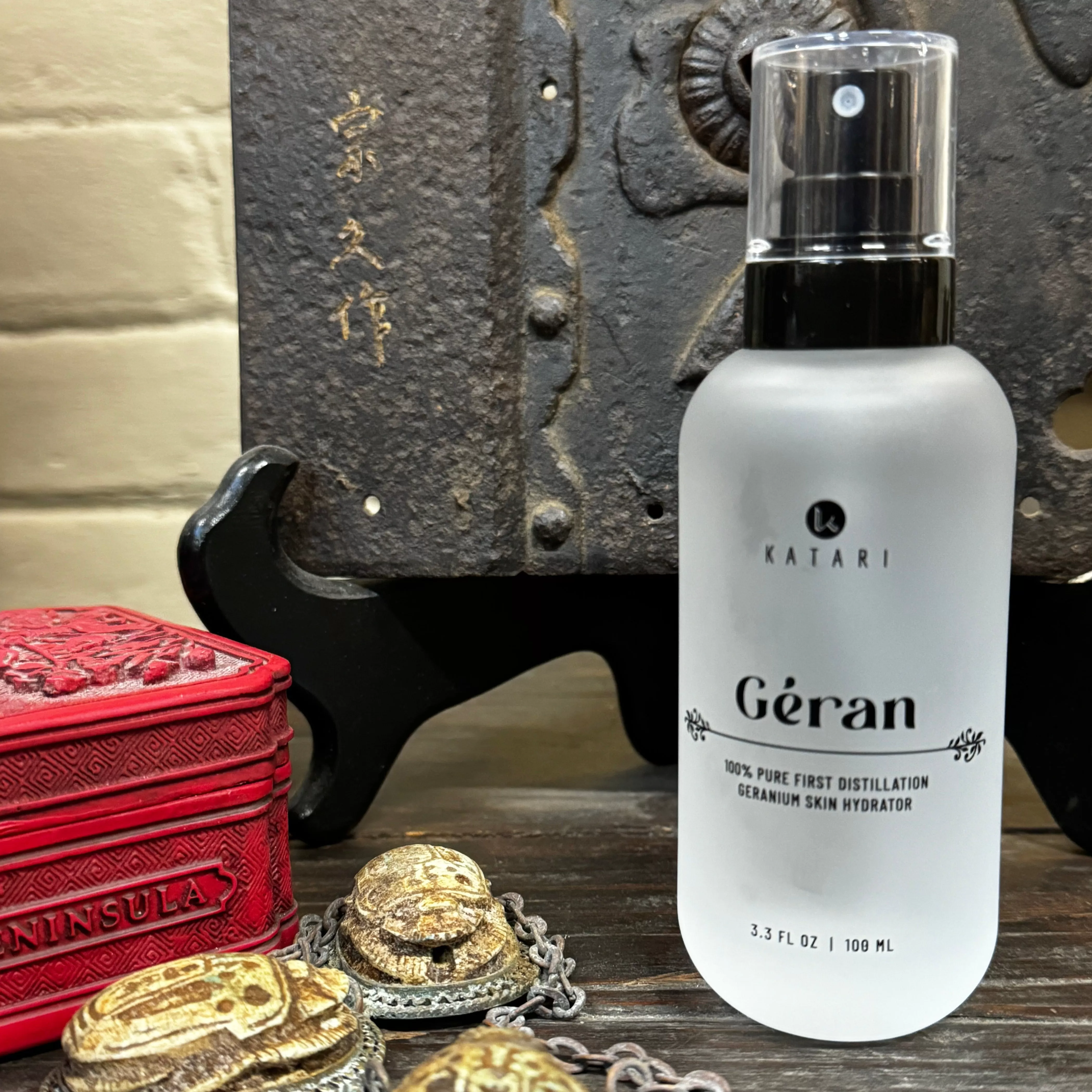 Geranium Moisturizing Flower Water | 100% pure first distillation geranium hydrosol - Geran