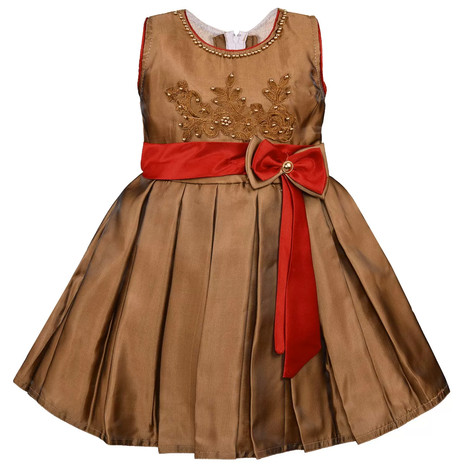 Girls Box Pleated Dress