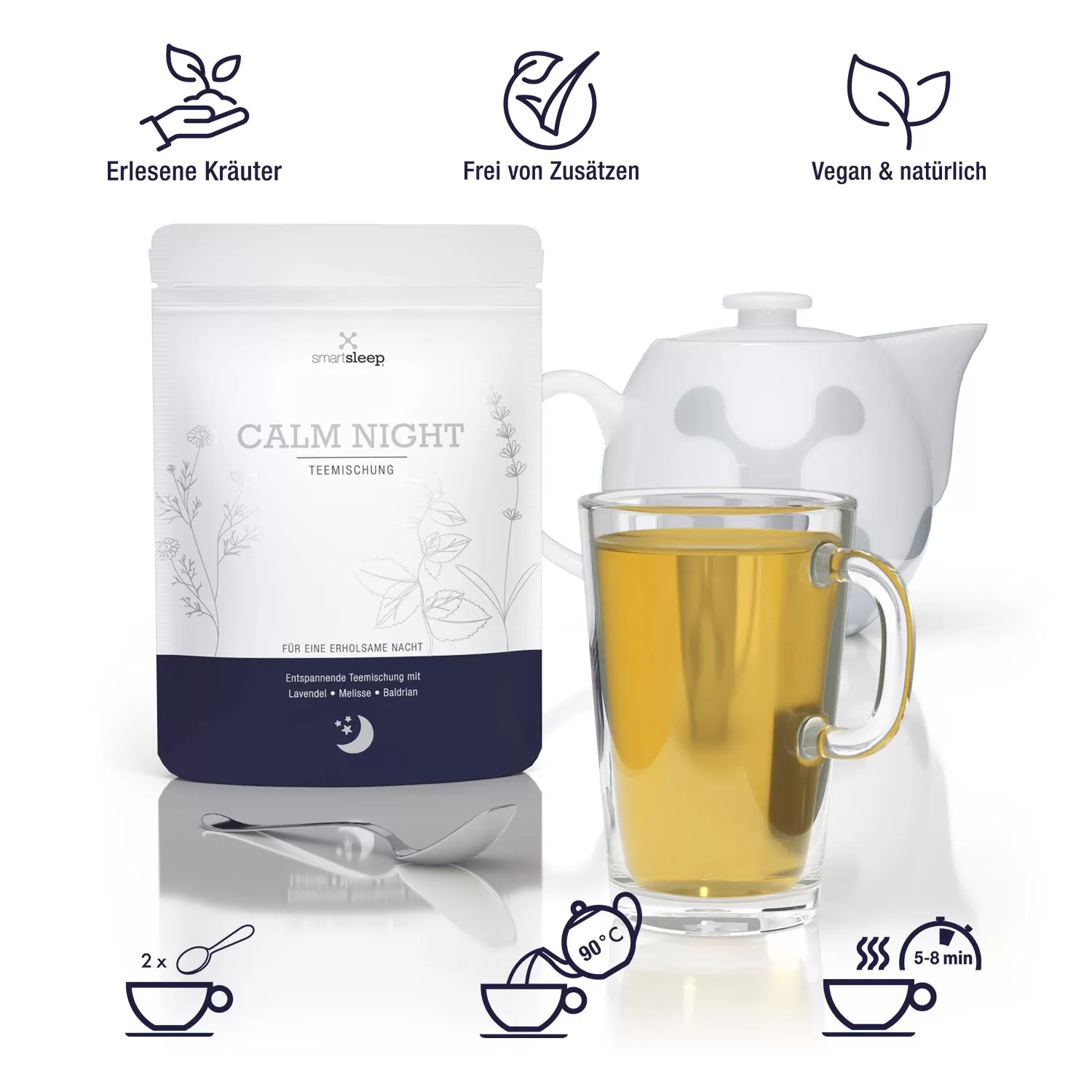 Gratis Calm Night Teemischung