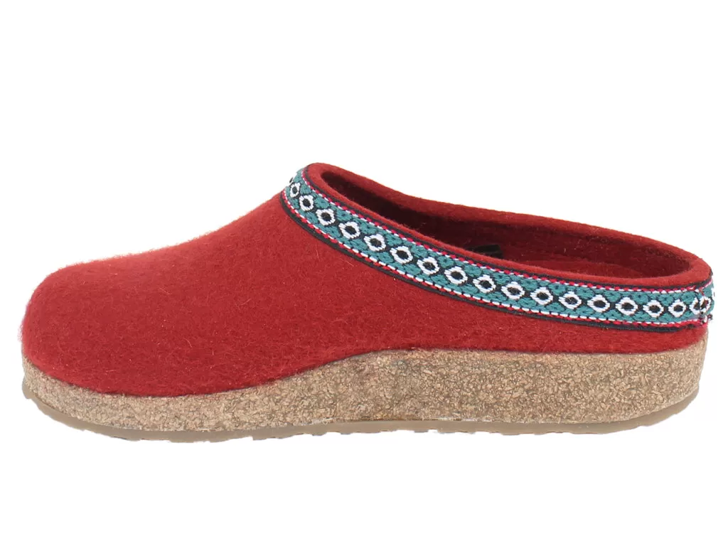 Haflinger Clogs Grizzly Franzl Rubin