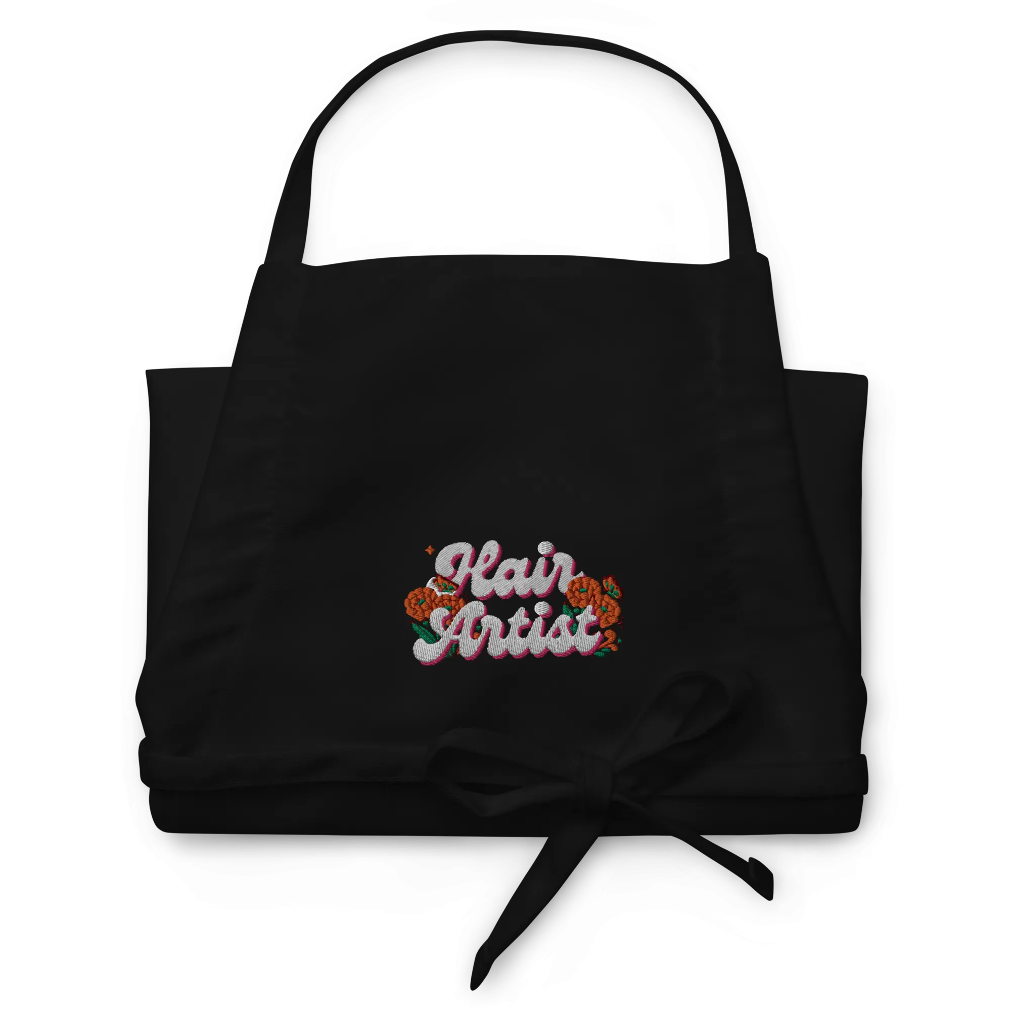 Hair Artist Retro Embroidered Apron