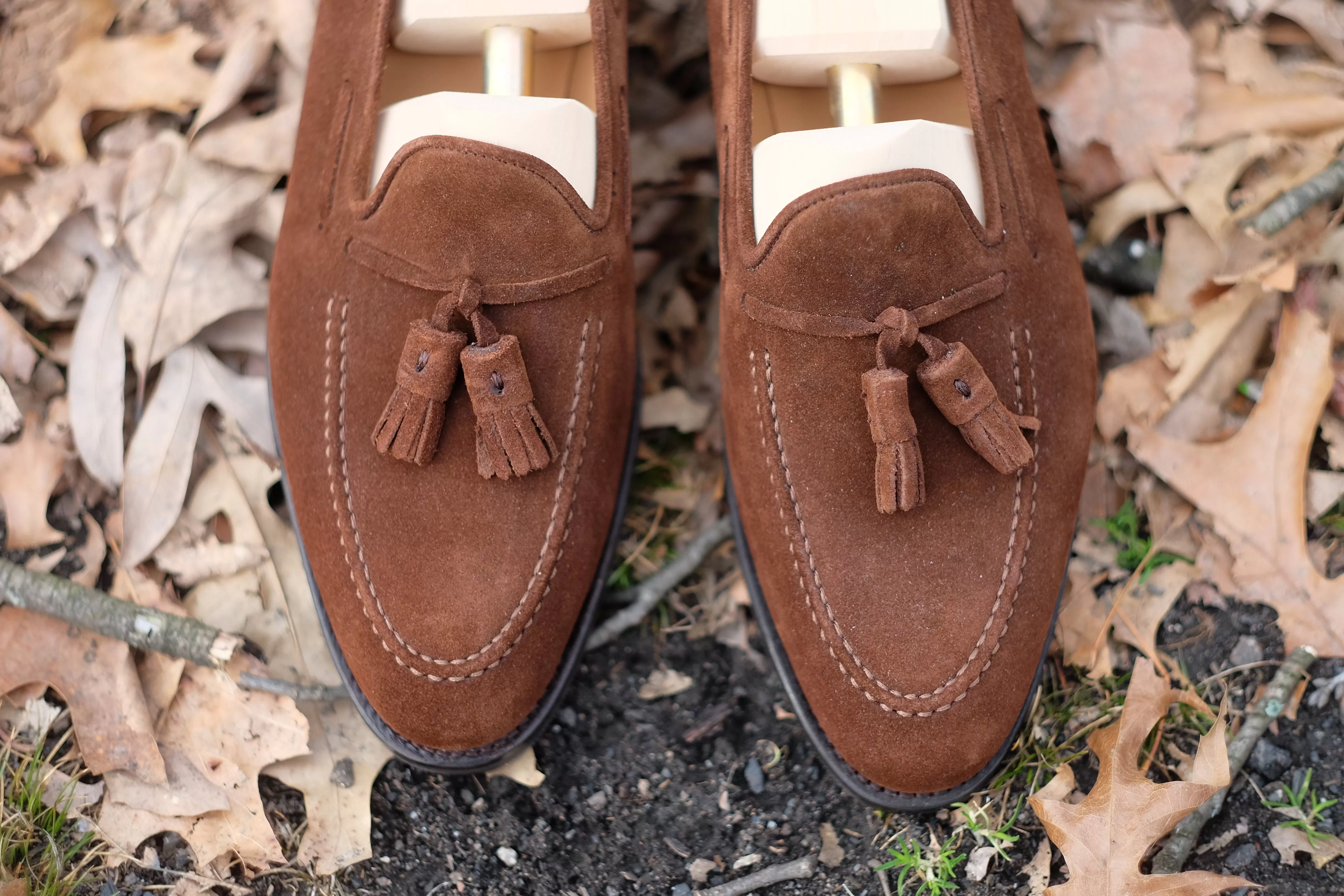 Haller - Tobacco Suede