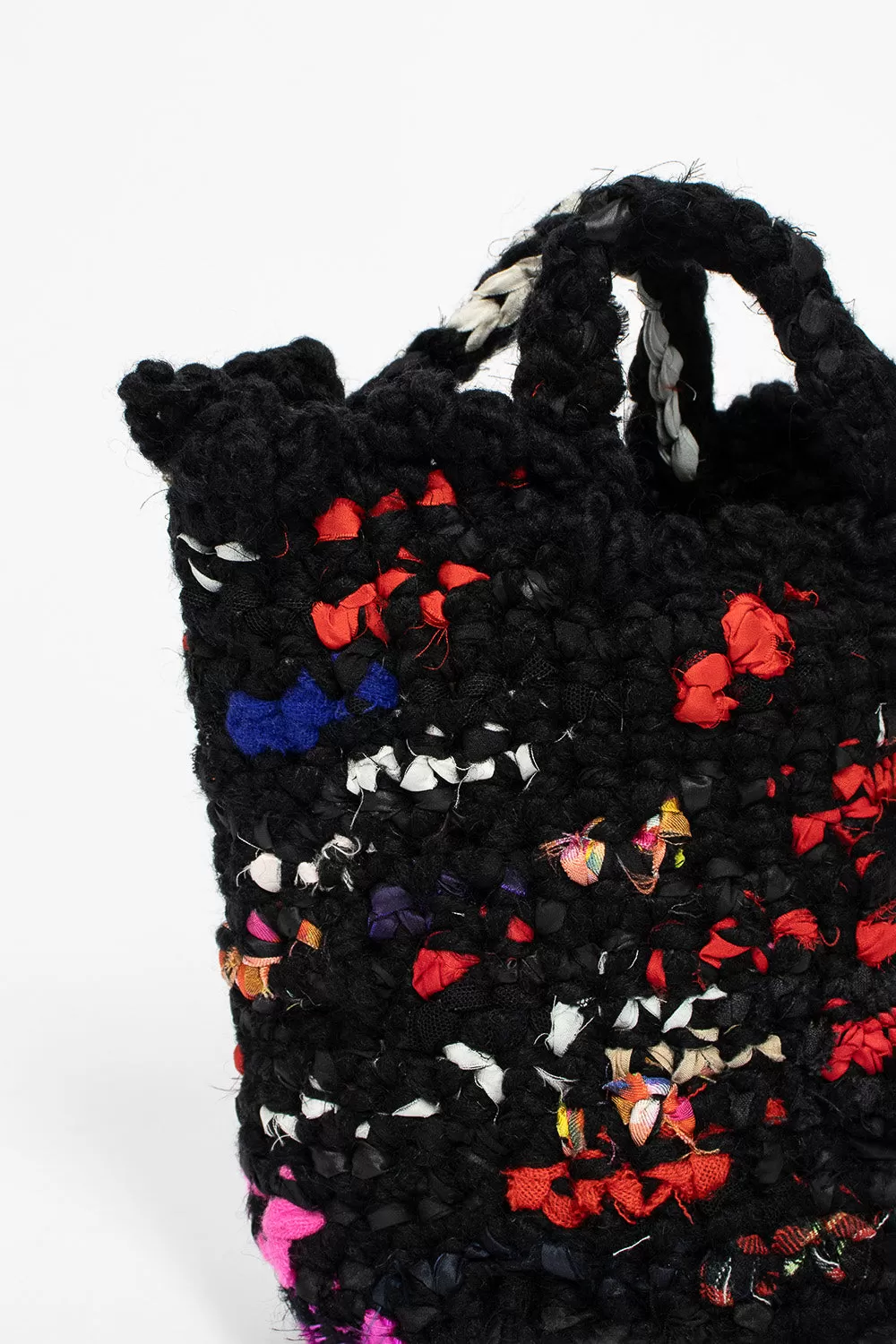 Hand Crochet Acustica Bag Black