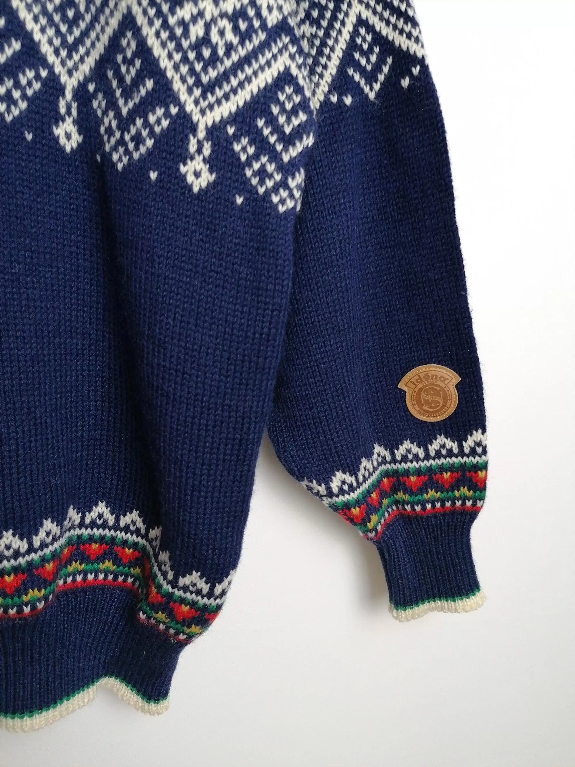 IDENA 80's Nordic Ski Sweater - size M-L