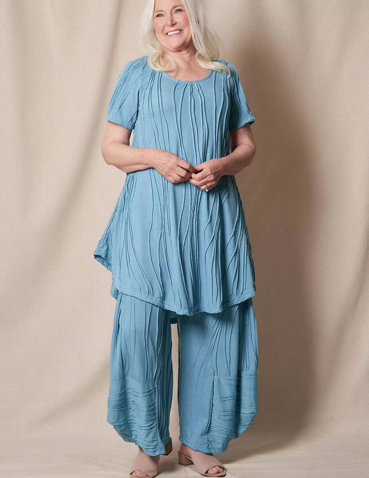 Jaya Lounge Pants - Aquamarine